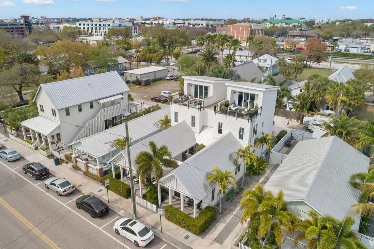 New! The Humidor - 2 Epic, Luxury Ybor Townhomes, Steps To 7Th Ave Tampa 0*,